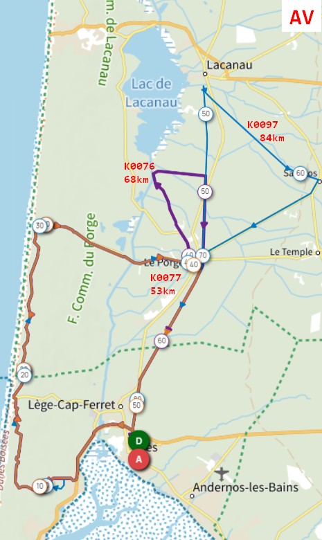 Parcours du Mardi